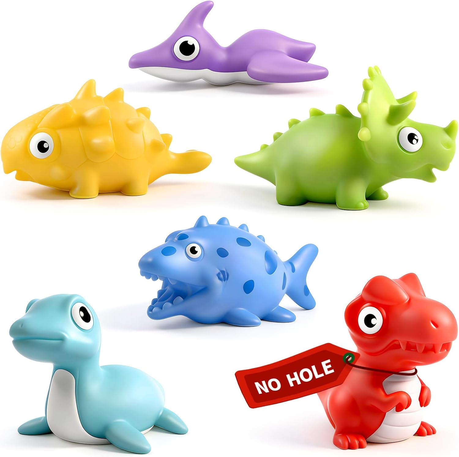 No-Hole Bathtub Toys for Babies
